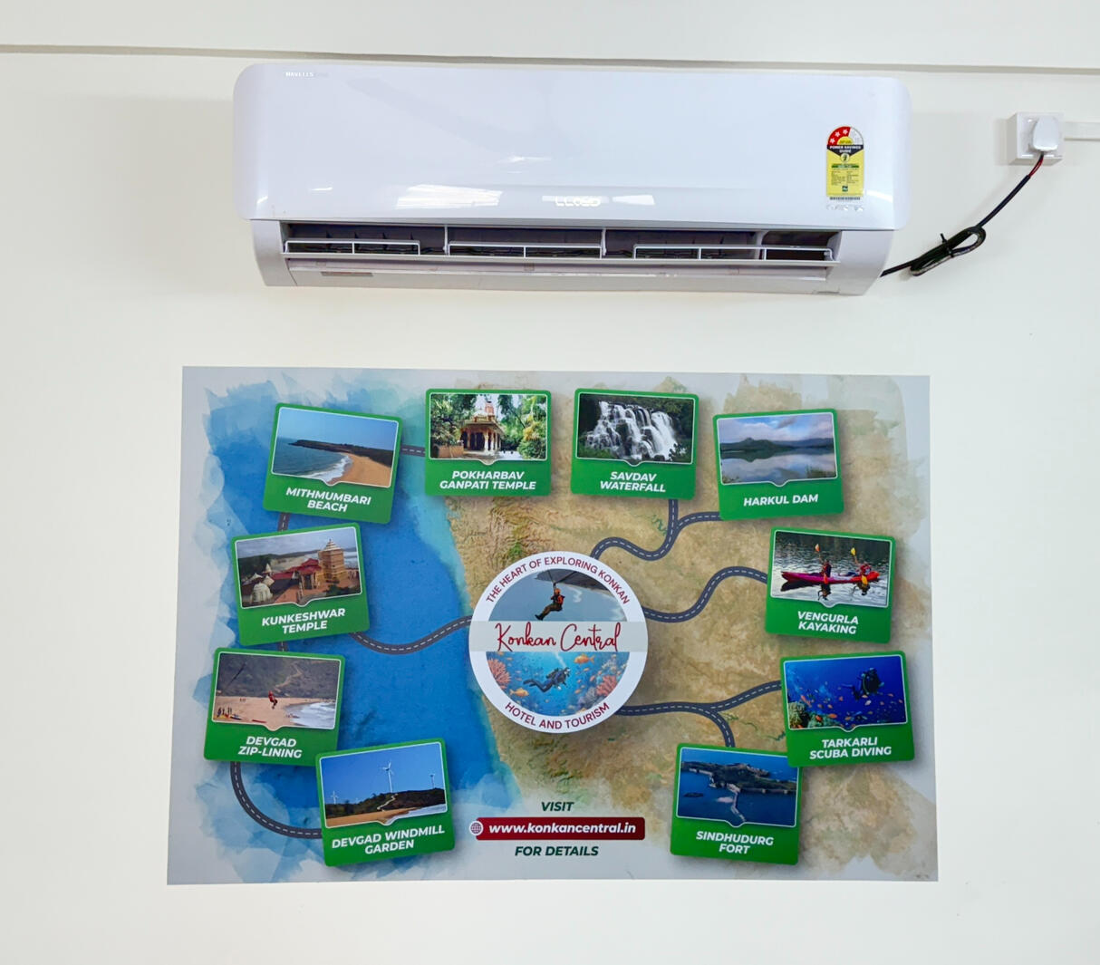 Group Hotel on Mumbai-Goa Highway Kankavali - 6 Bed AC Suite near Kankavali Bus Stand.